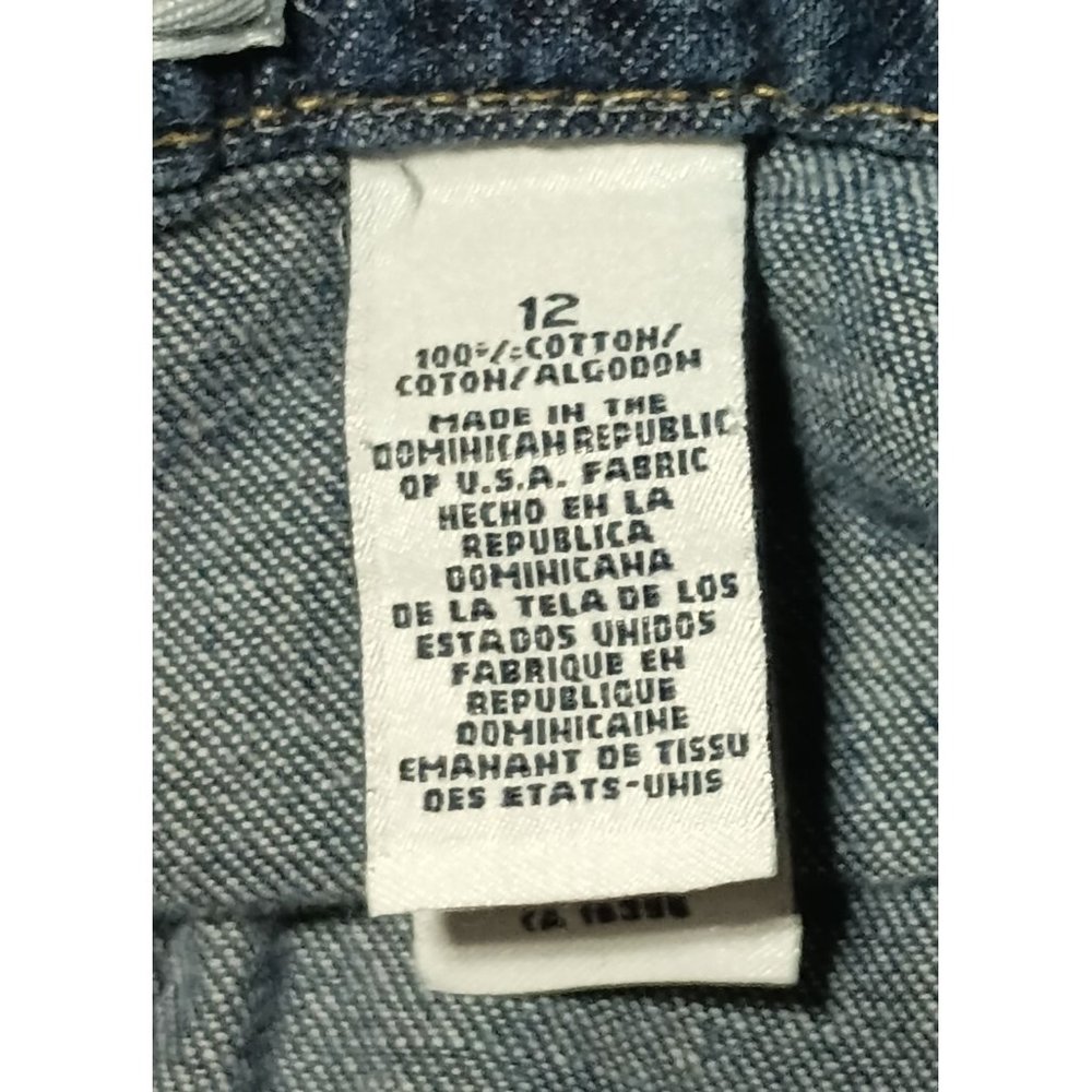 Liz Claiborne Jeans Womens Size 12 Trouser Fit Blue Denim - Picture 7 of 13